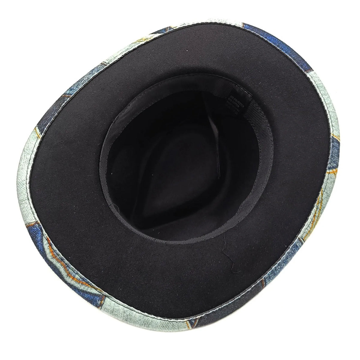 Montana Denim Patchwork Cowboy Hat