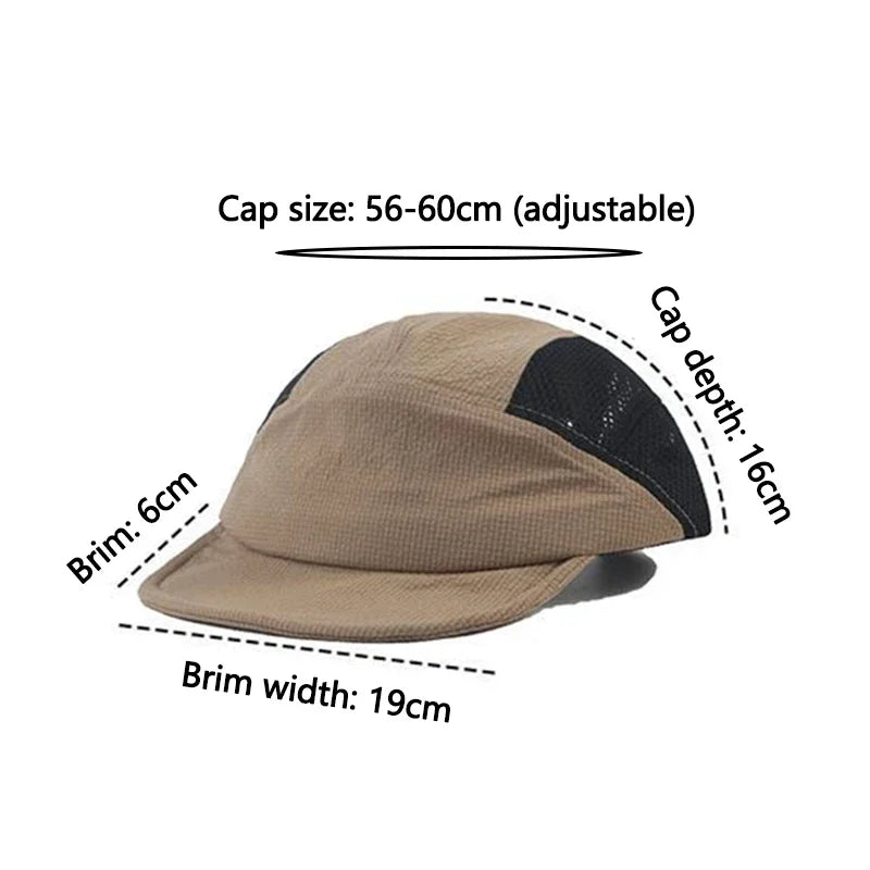Montana Retro Short Brim 5-Panels Cap