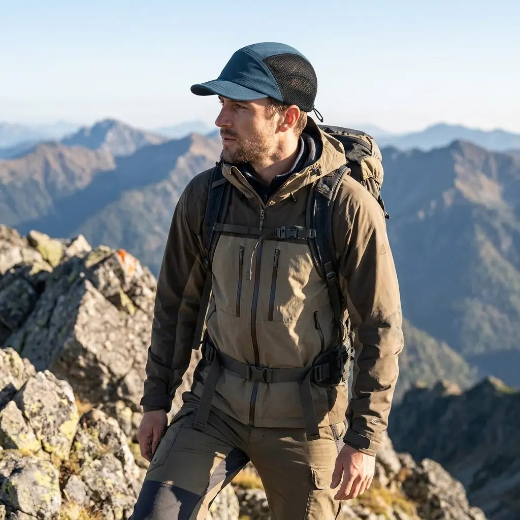 Montana Retro Short Brim 5-Panels Cap