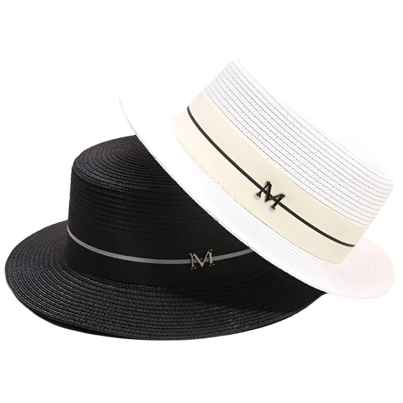 Monterroso Summer Straw Boater Hat