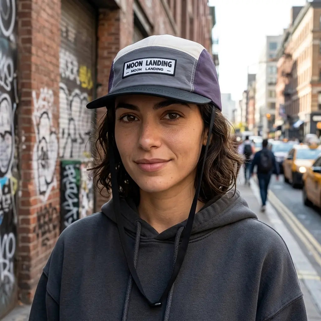 Moon Landing Explorer 5-Panels Cap