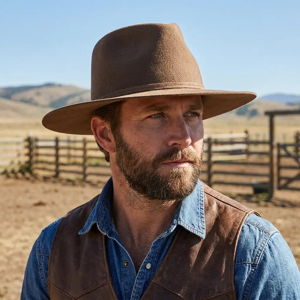 Morgan Wool Fedora Hat