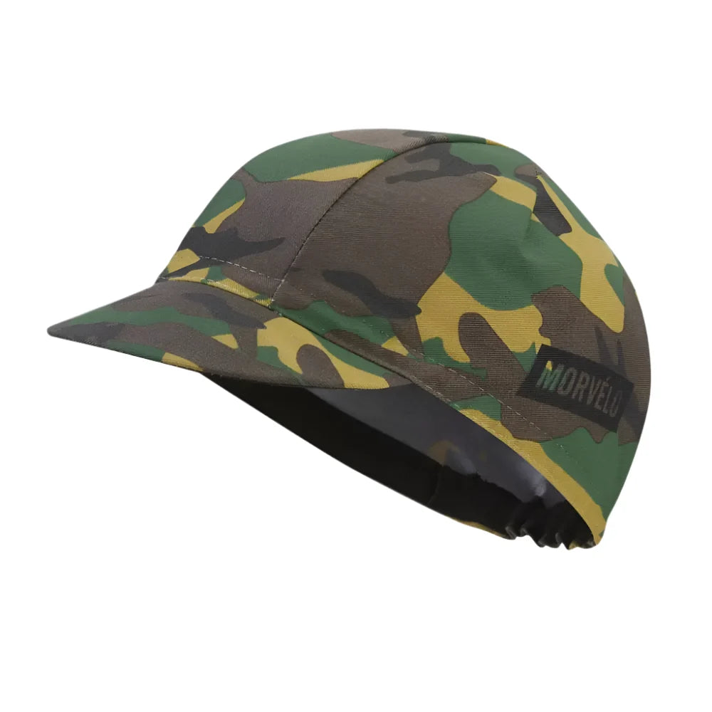 Morvelo Camouflage Green Cycling Cap