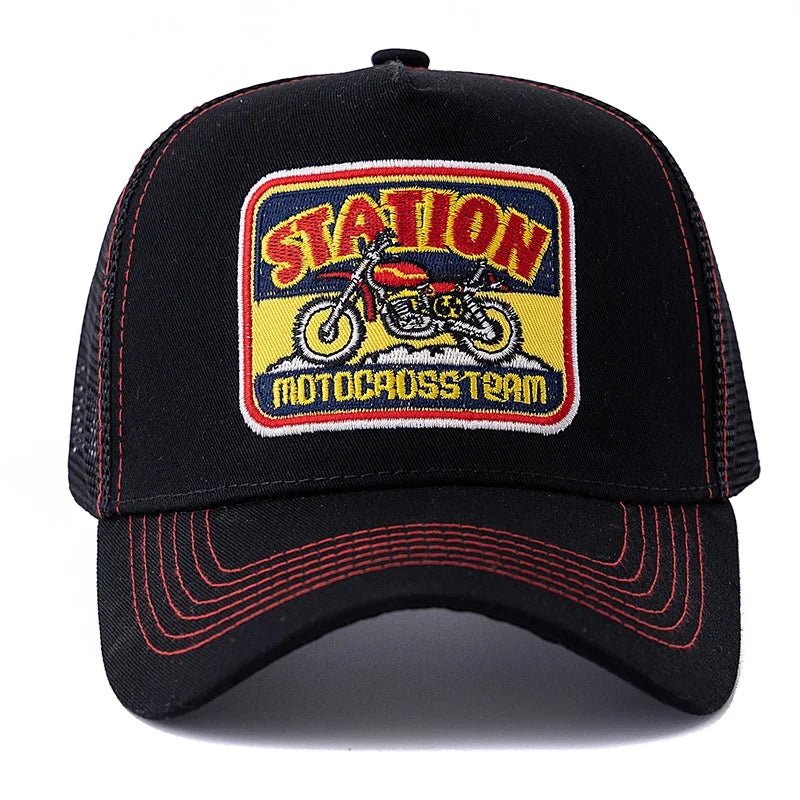 Motocross Station Trucker Cap