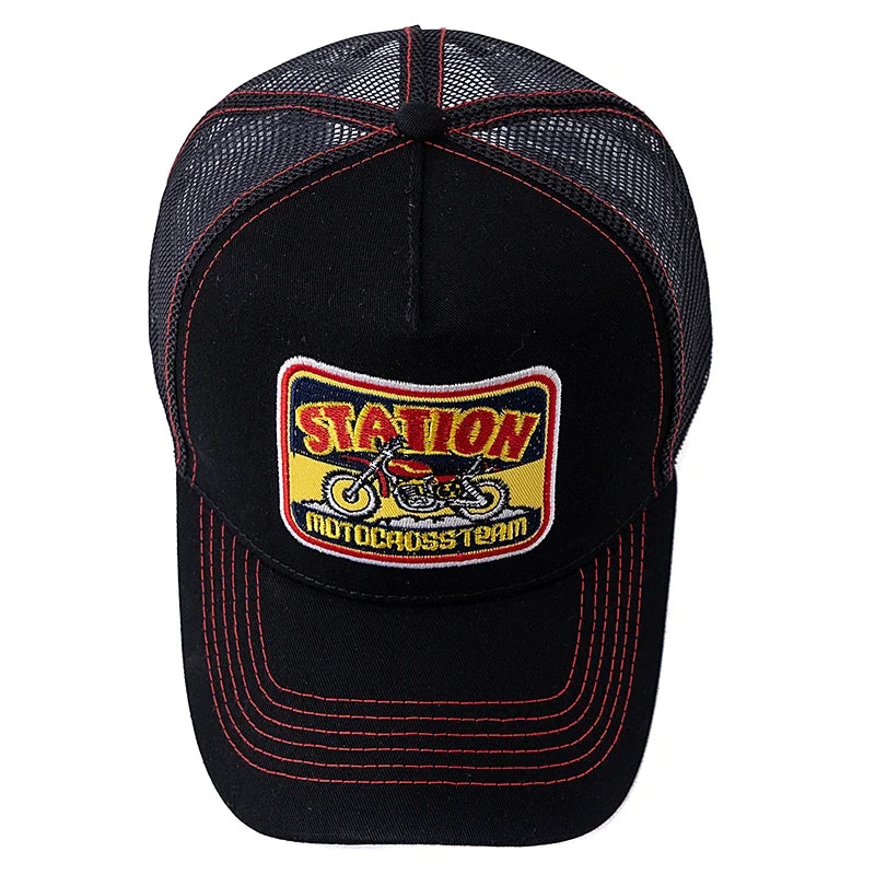 Motocross Station Trucker Cap