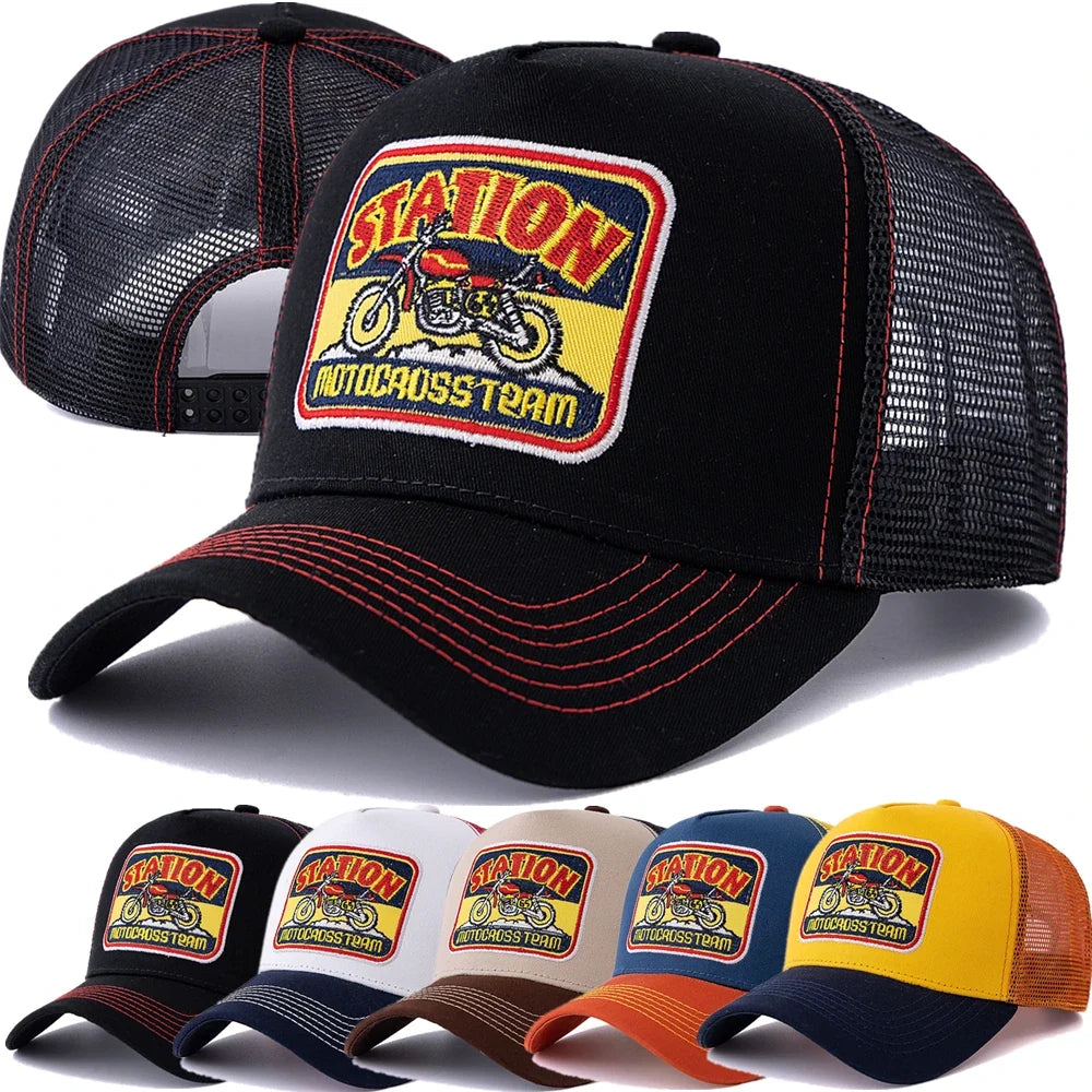 Motocross Station Trucker Cap