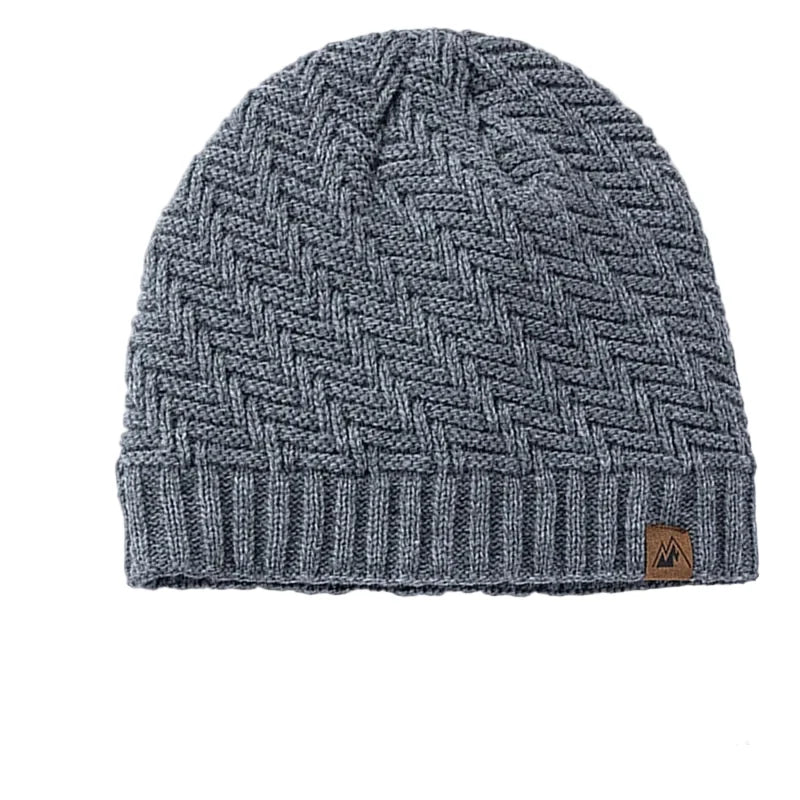 Mount Whitney Winter Geometric Beanie