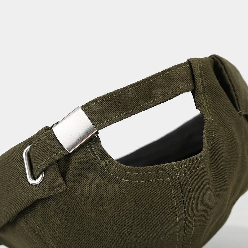 Mountain Silhouette Cotton Docker Cap