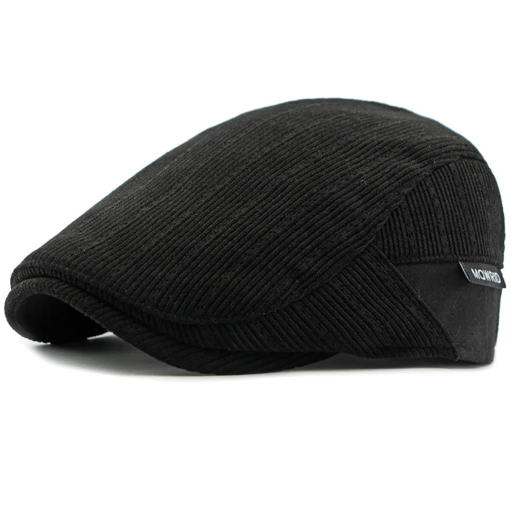 Mowrid Winter Corduroy Flat Cap