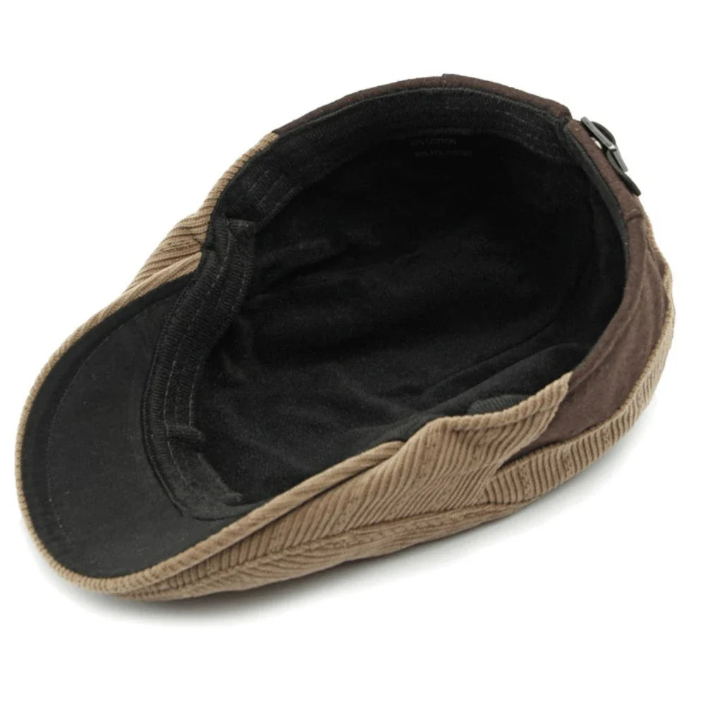 Mowrid Winter Corduroy Flat Cap