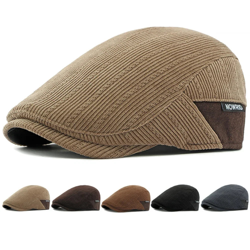 Mowrid Winter Corduroy Flat Cap