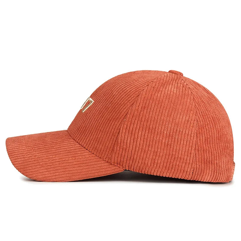 Nº 87 Retro Corduroy Baseball Cap
