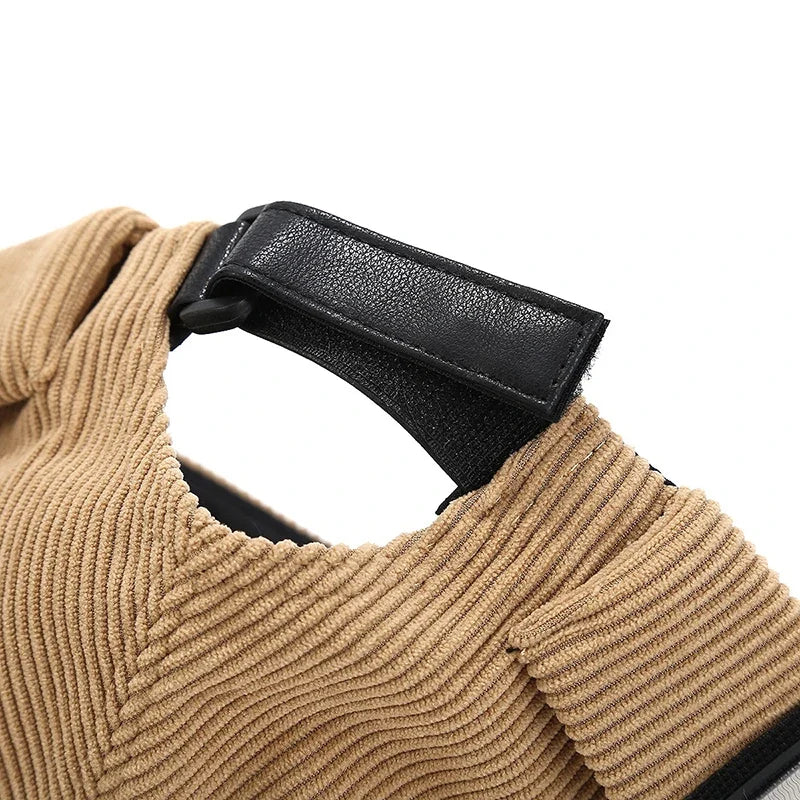 NICFK Corduroy Cotton Docker Cap