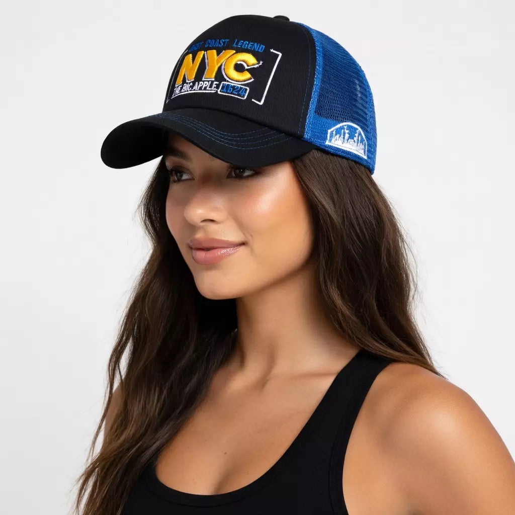 NYC East Coast Legend Cotton Trucker Cap