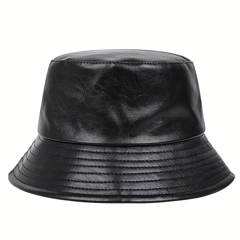 Nº86 Brooklyn Twenty Leather Bucket Hat