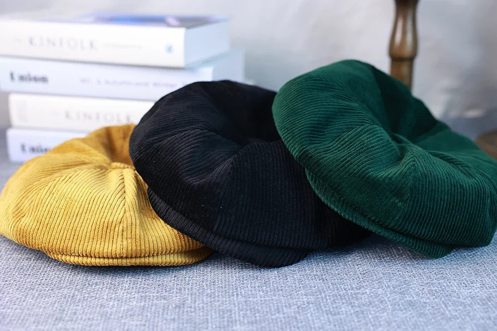 Nashville Corduroy Newsboy Cap