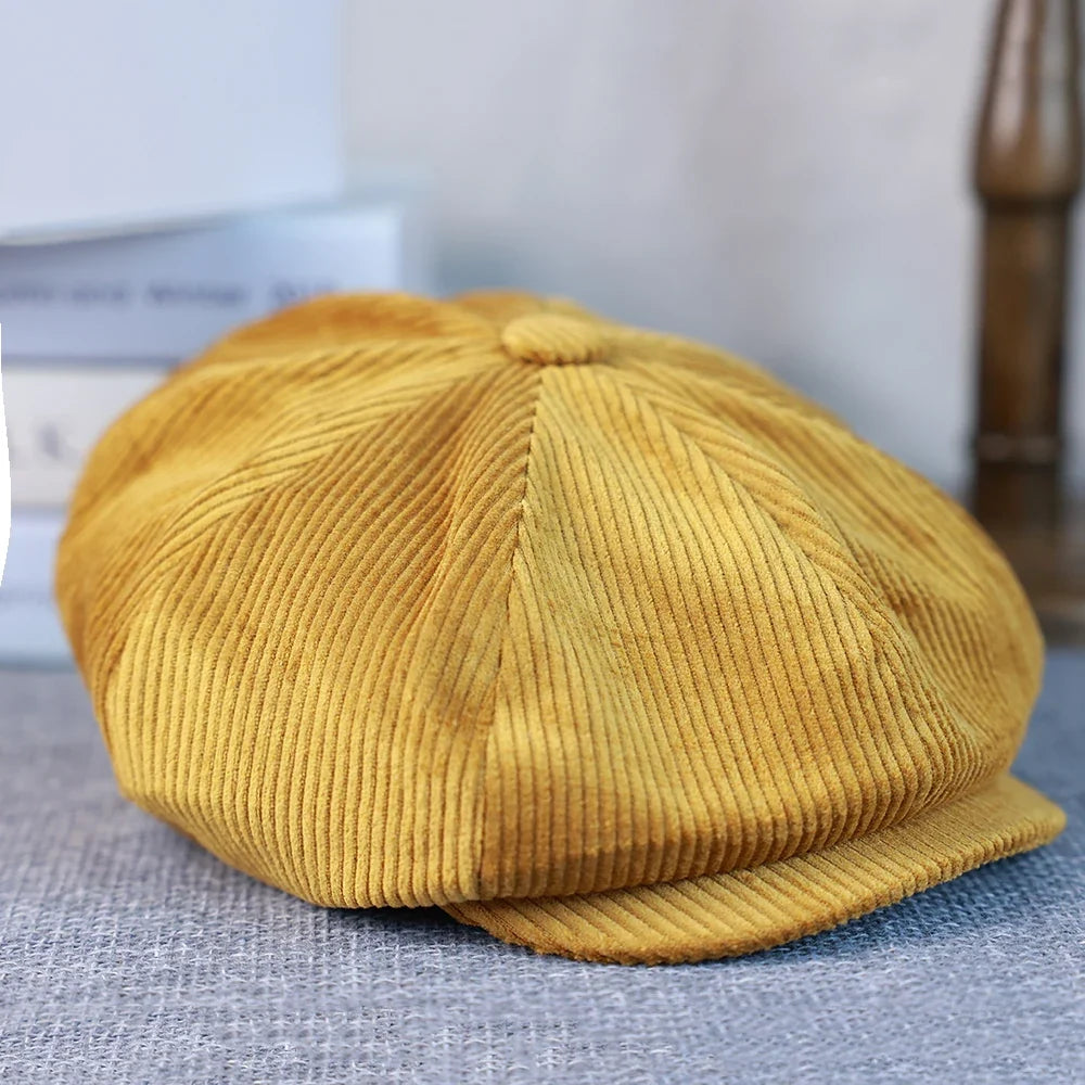 Nashville Corduroy Newsboy Cap