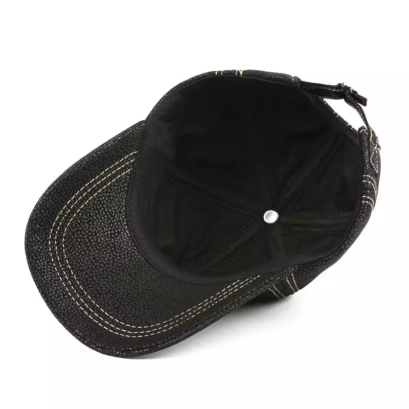 Nashville Genuine Leather Baseball Cap