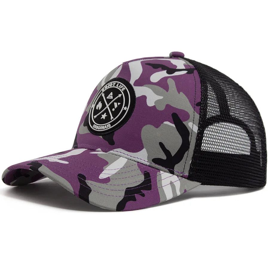 National Basketball League Camouflage Trucker Cap