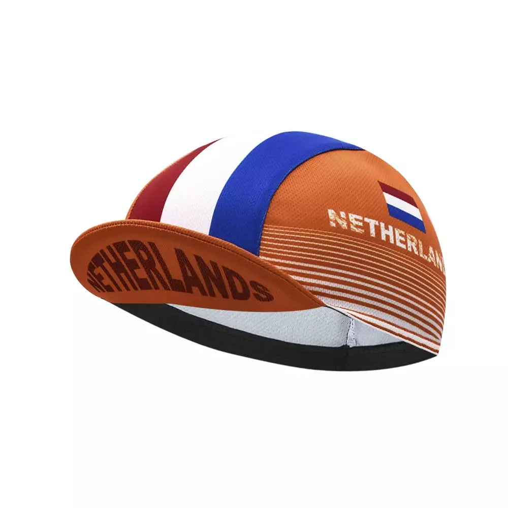 Netherlands Flag Cycling Cap