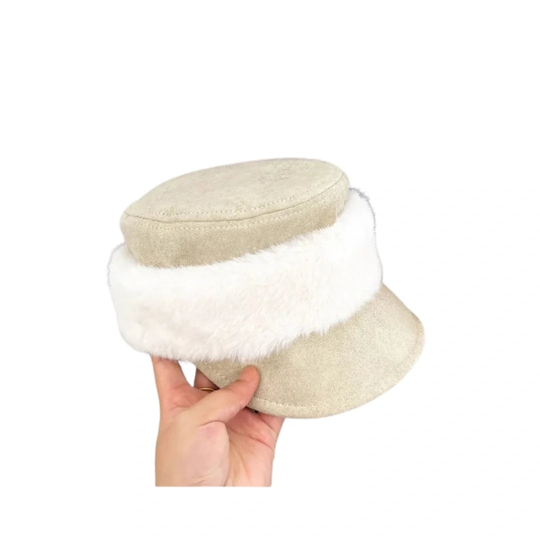 New Jersey Winter Suede Thermal Army Cap