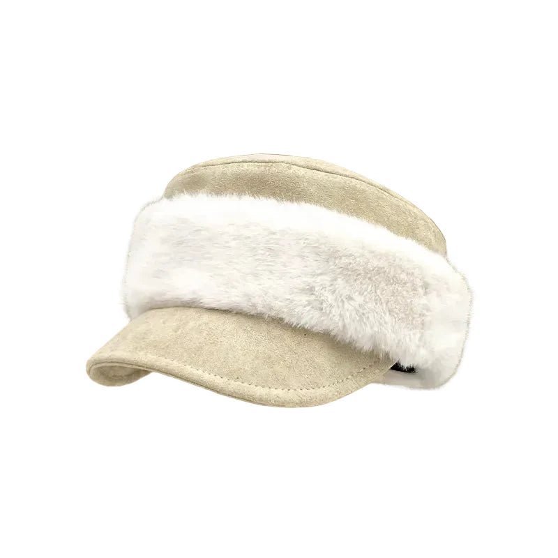 New Jersey Winter Suede Thermal Army Cap