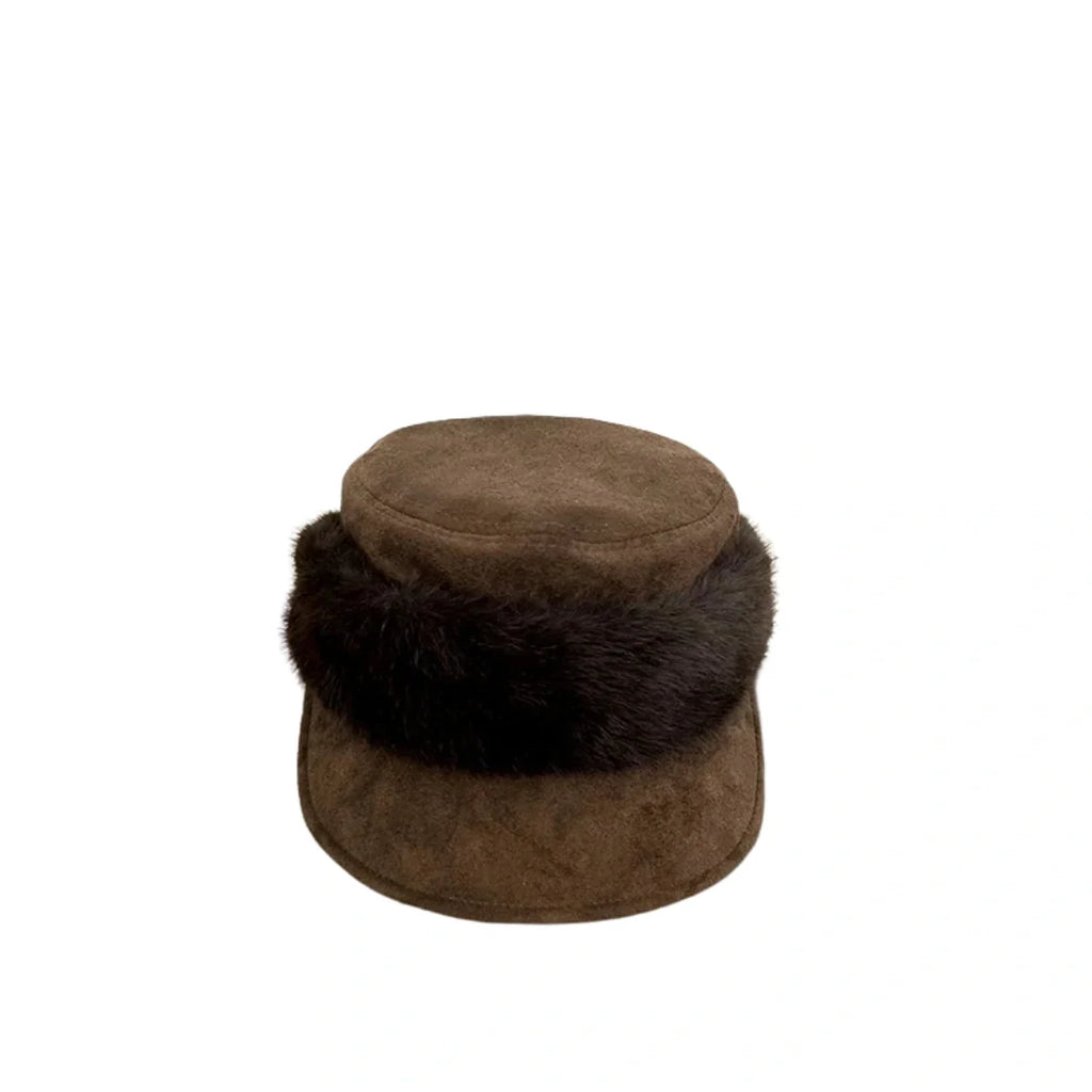 New Jersey Winter Suede Thermal Army Cap