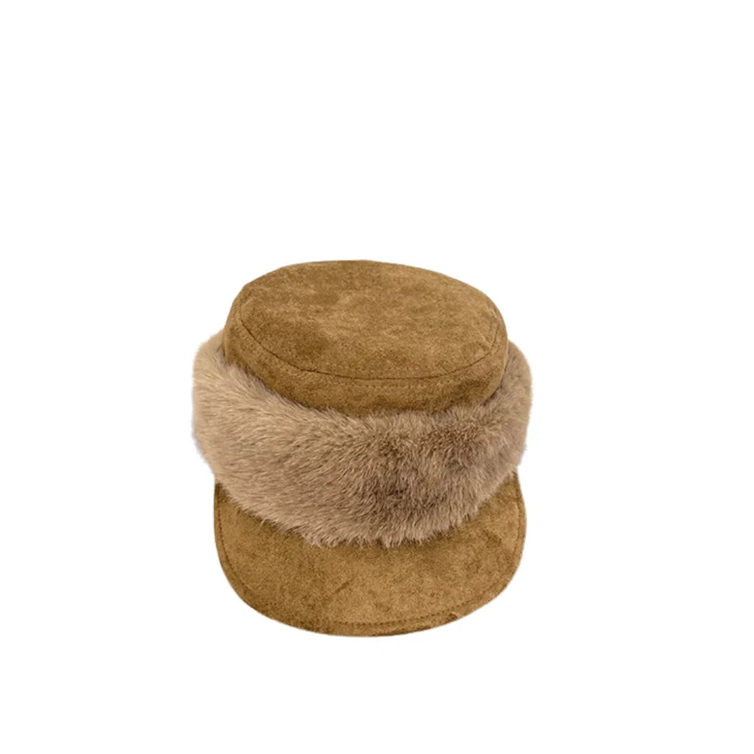 New Jersey Winter Suede Thermal Army Cap