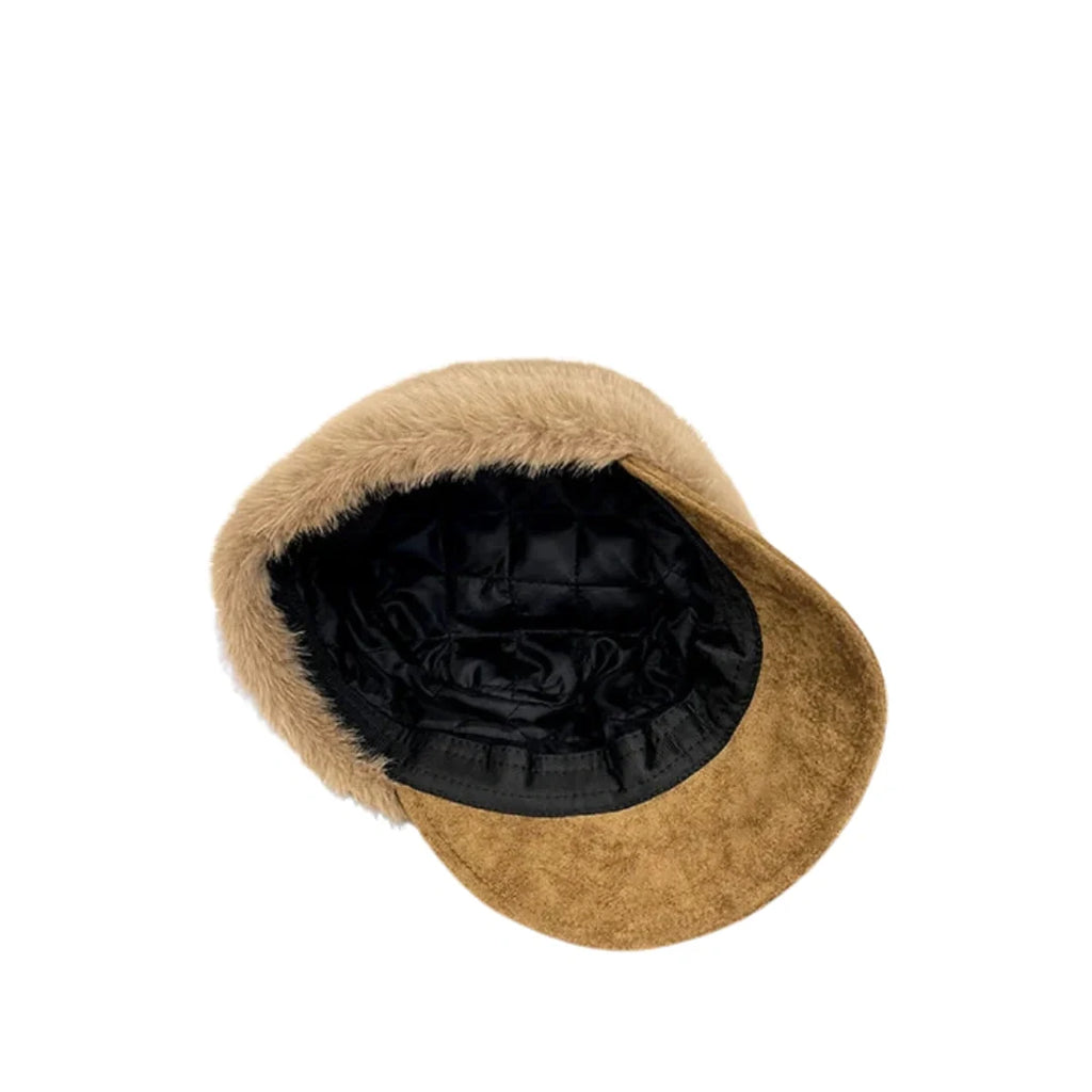New Jersey Winter Suede Thermal Army Cap
