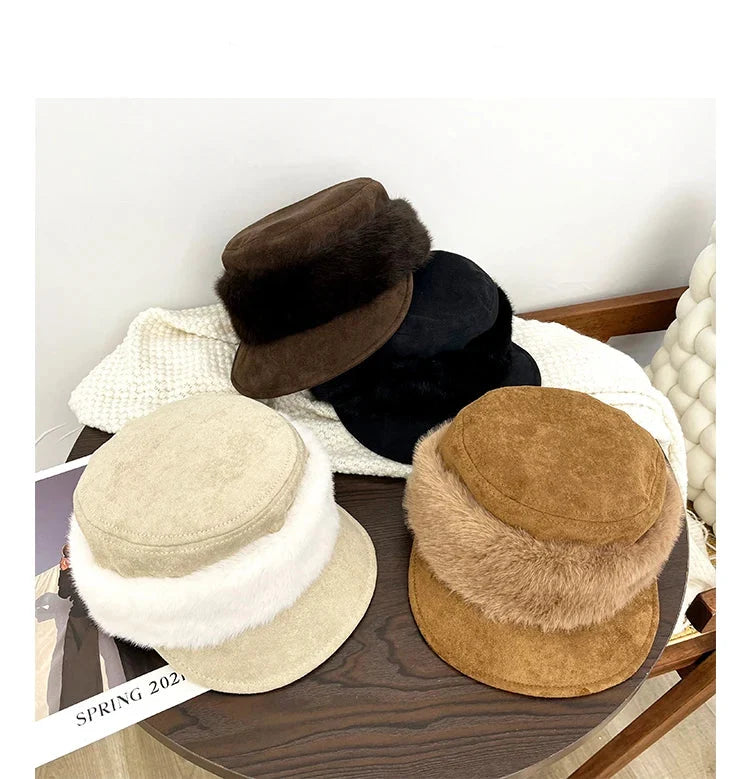 New Jersey Winter Suede Thermal Army Cap