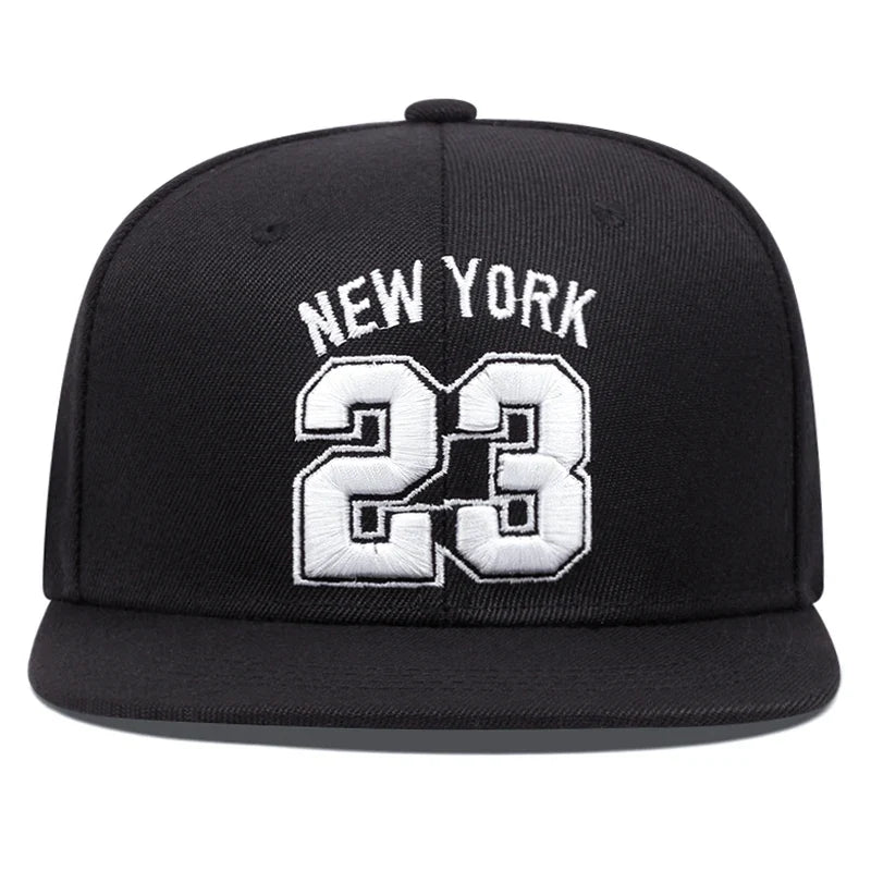 New York 23 Plain Snapback Cap