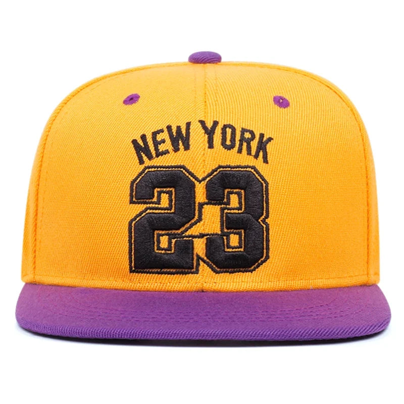 New York 23 Plain Snapback Cap