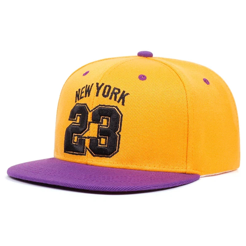 New York 23 Plain Snapback Cap