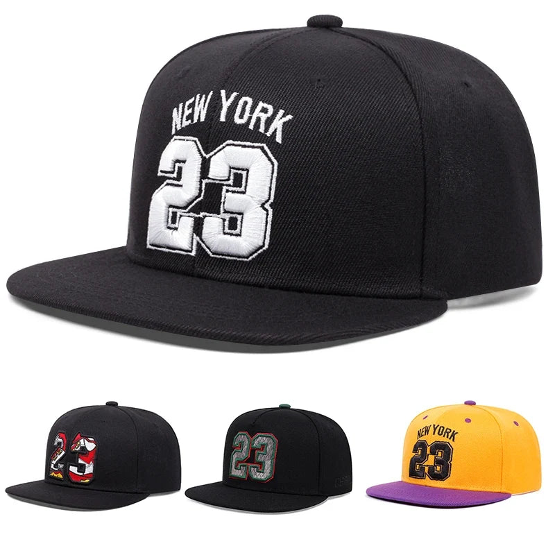 New York 23 Plain Snapback Cap