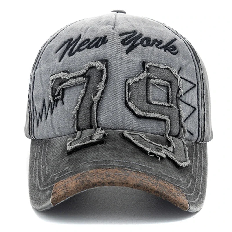 New York 79 Washed Cotton Baseball Cap