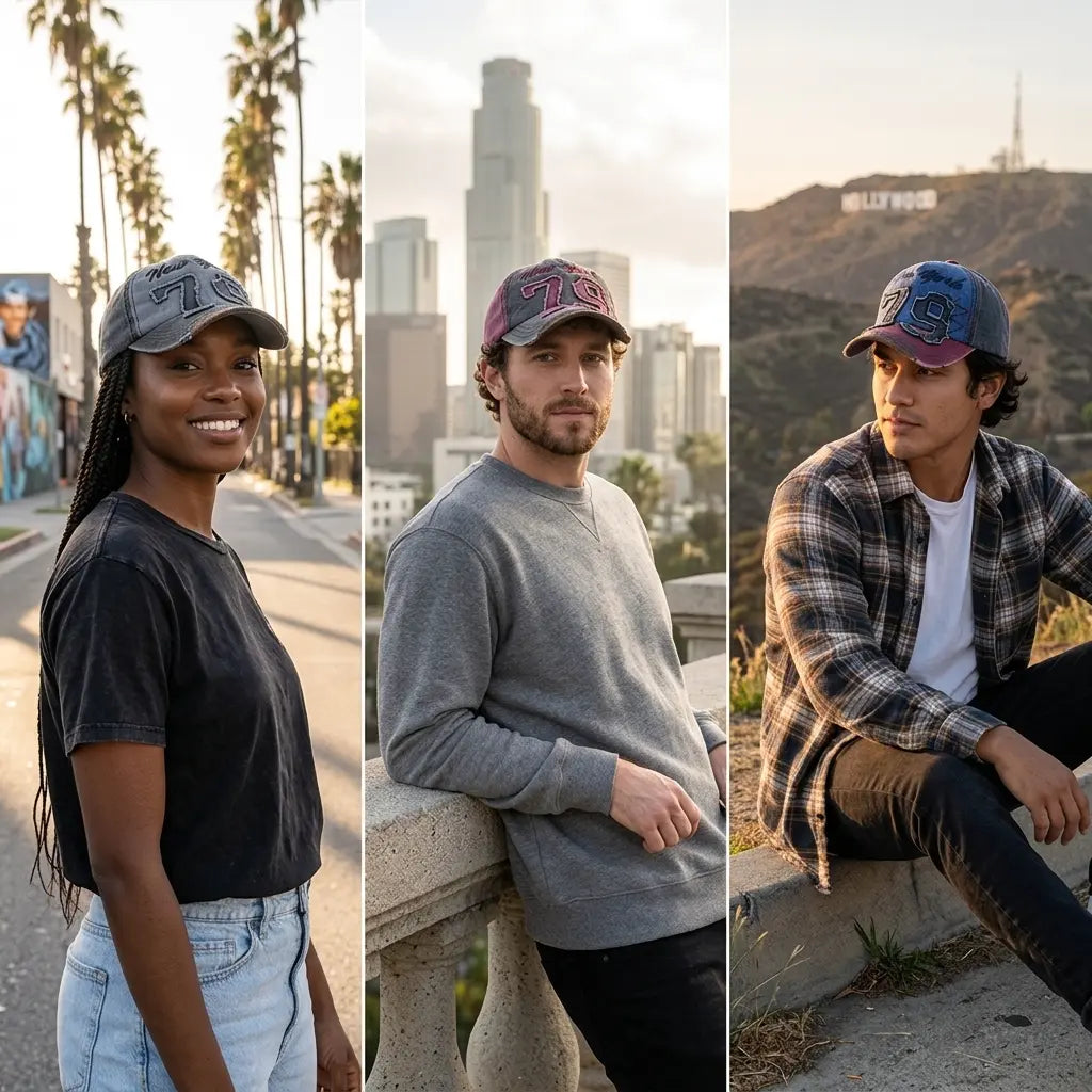 New York 79 Washed Cotton Baseball Cap