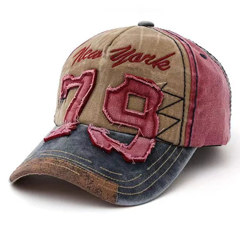 New York 79 Washed Cotton Baseball Cap