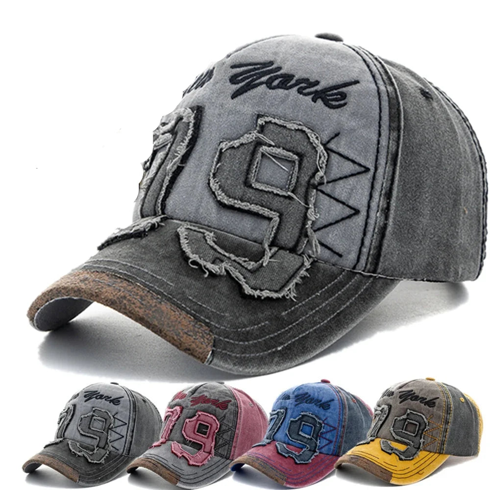 New York 79 Washed Cotton Baseball Cap