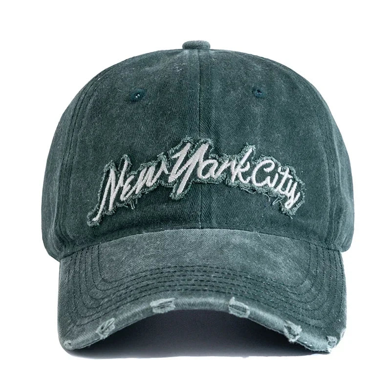 New York City Washed Cotton Baseball Cap