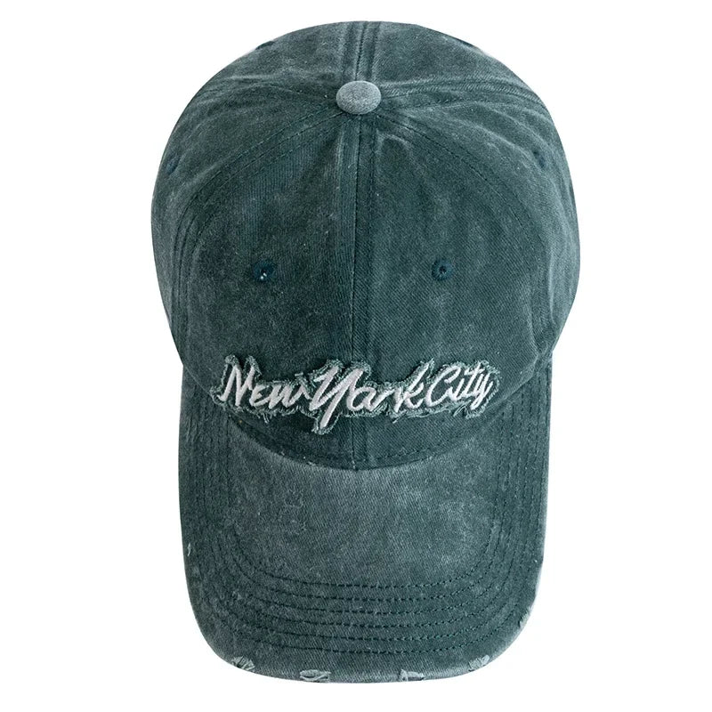 New York City Washed Cotton Baseball Cap