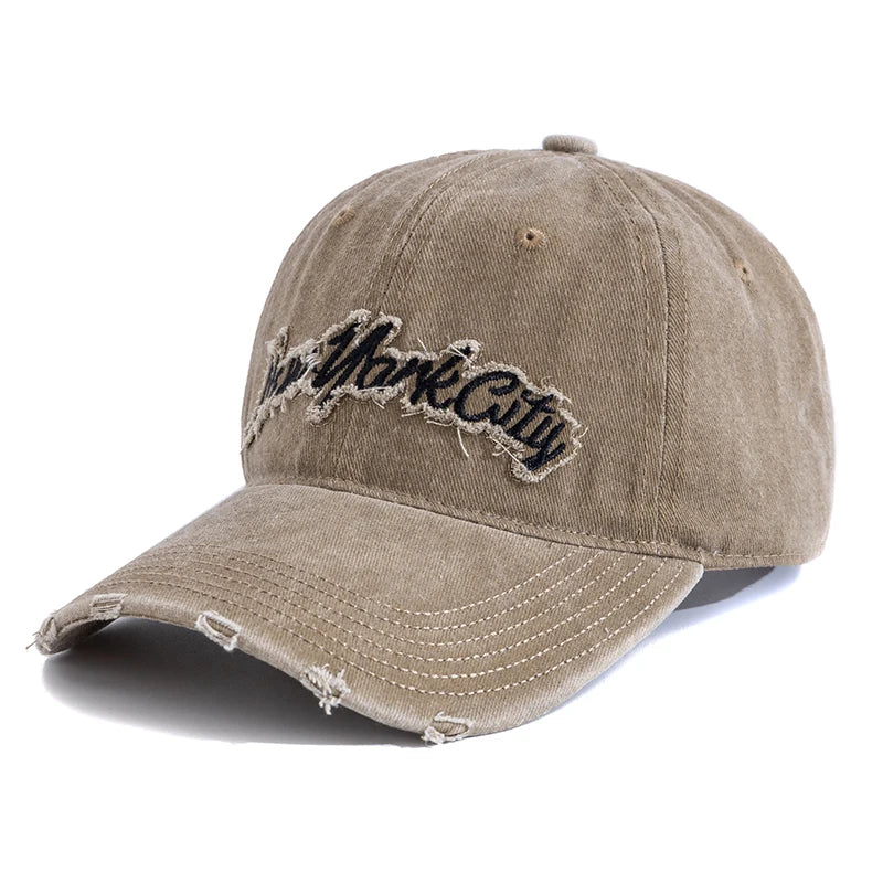 New York City Washed Cotton Baseball Cap