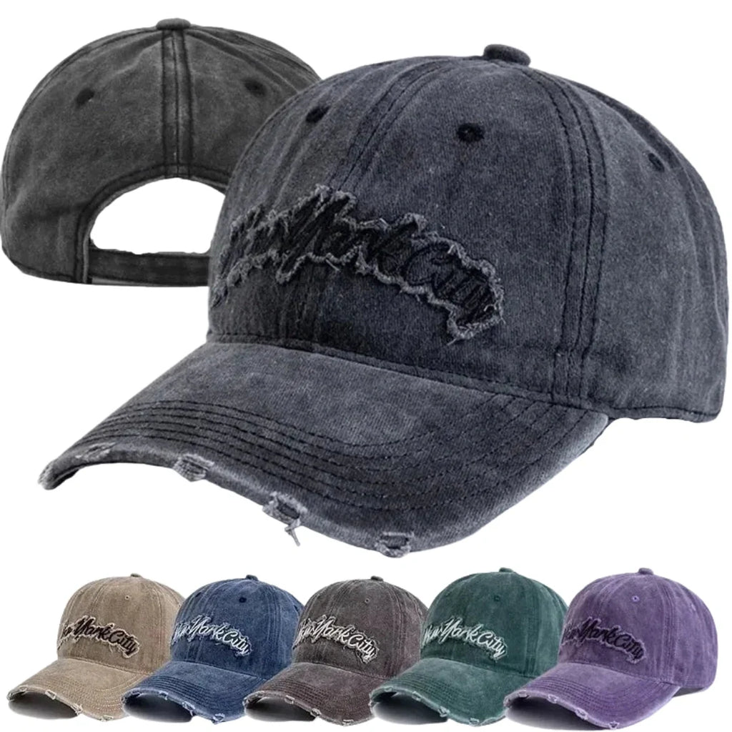 New York City Washed Cotton Baseball Cap