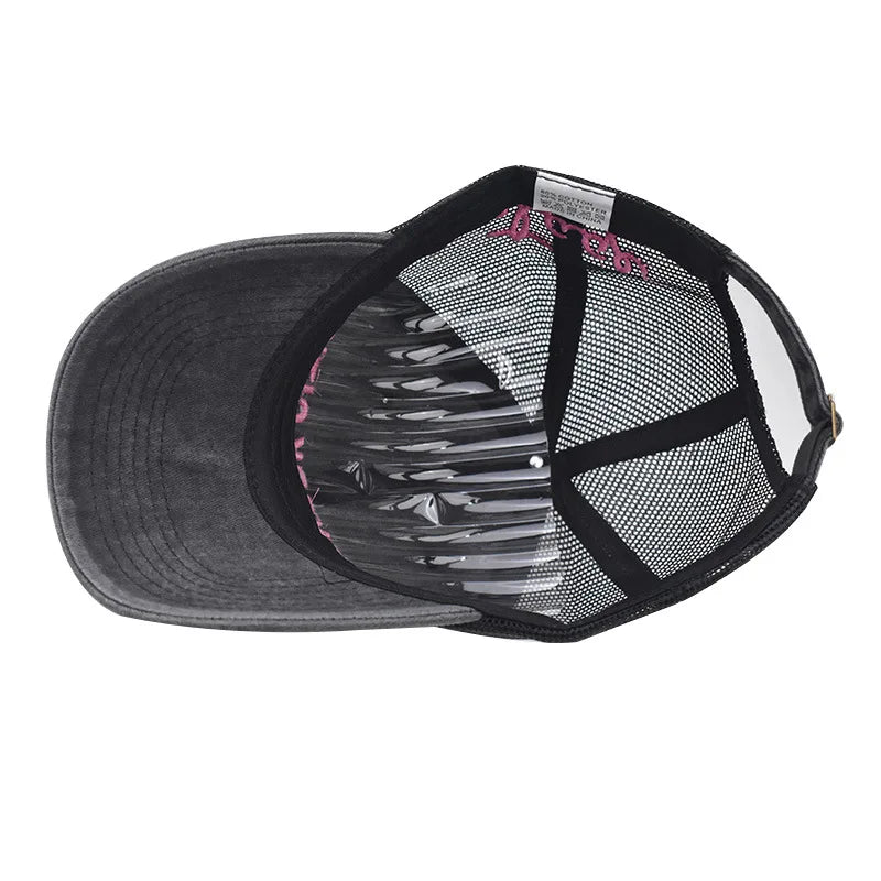 New York City Washed Cotton Trucker Cap