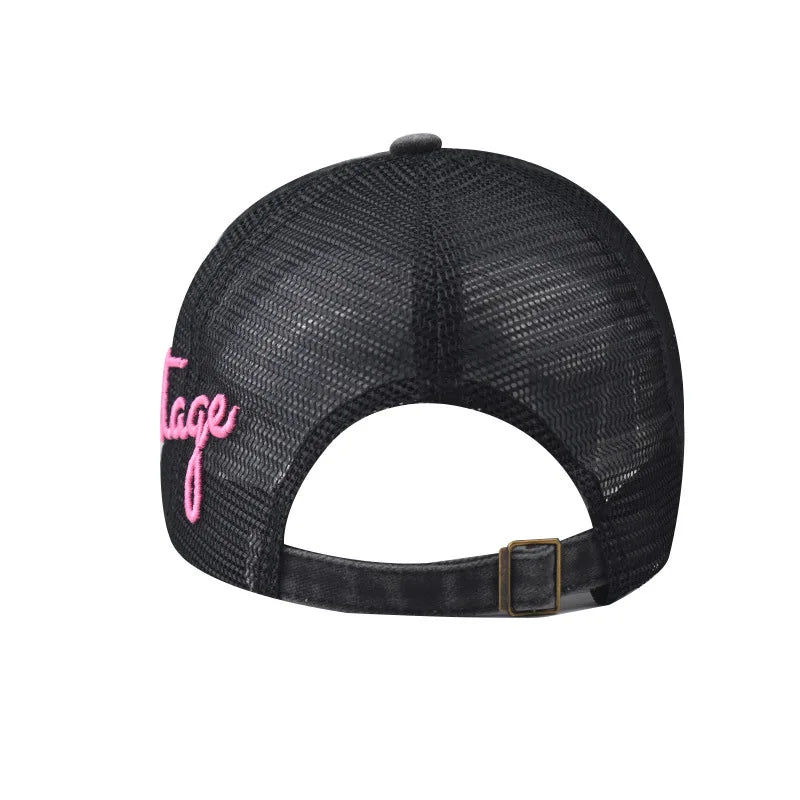 New York City Washed Cotton Trucker Cap