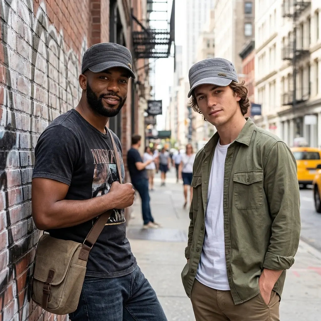 New York Washed Cotton Army Cap