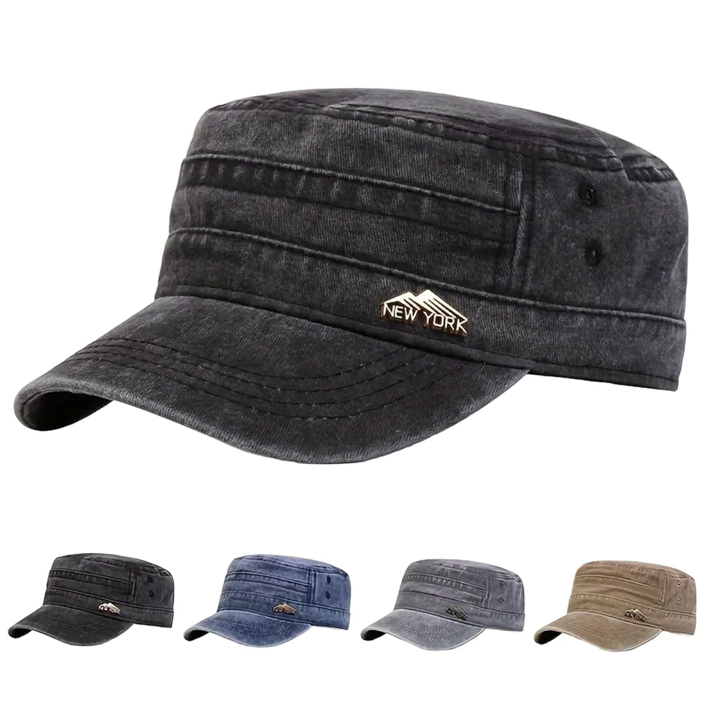 New York Washed Cotton Army Cap