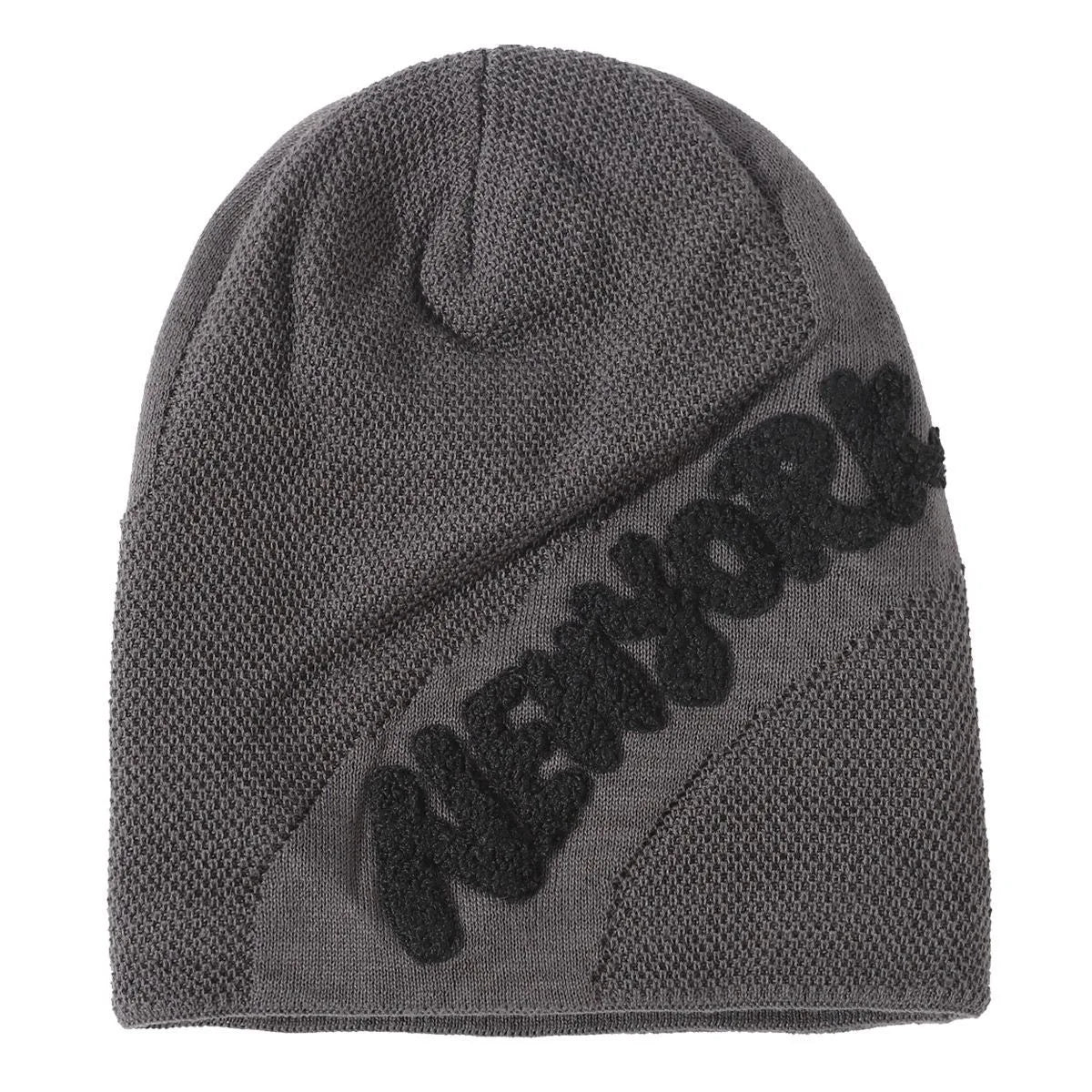 New York Winter Fur Knitted Beanie