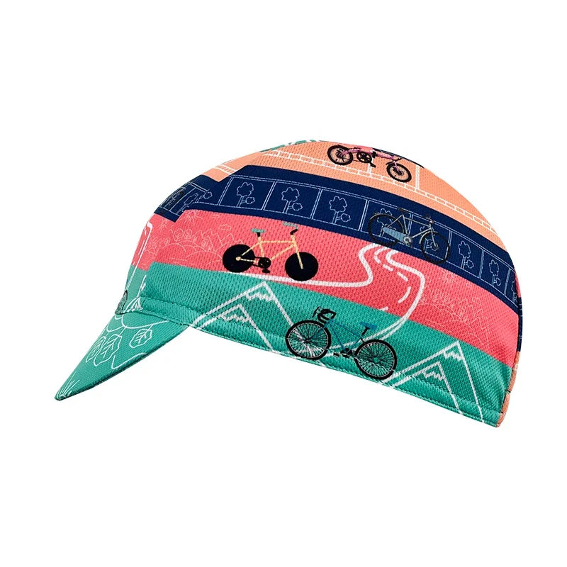 I Love To Bike Cycling Cap