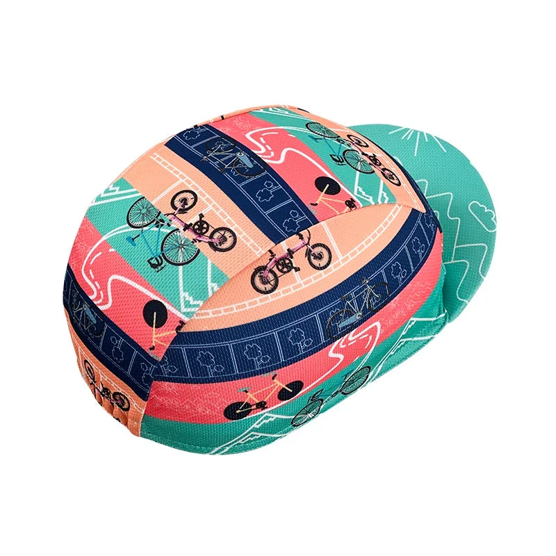 I Love To Bike Cycling Cap