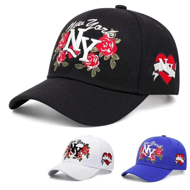 New York Roses Baseball Cap